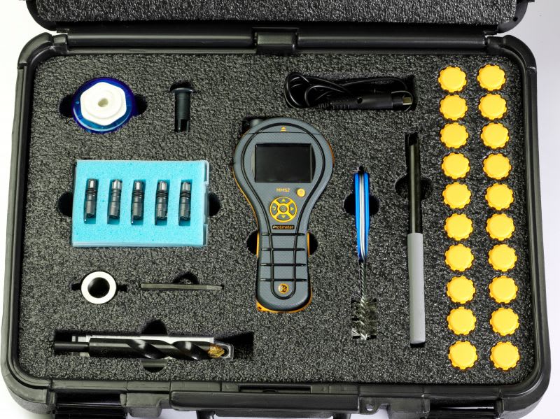 Protimeter BLD5916 Hard Case with Foam for MMS2 Flooring Kit