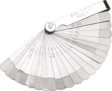 Proto J000N - 22 Blade Step Cut Feeler Gauge Set