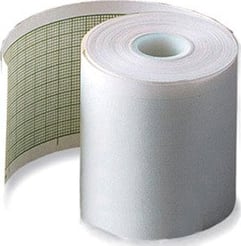 Graphtec PR/PZ414-8B-R5A Linearcorder Chart Paper (8 x 40 mm cannels, 5pack)