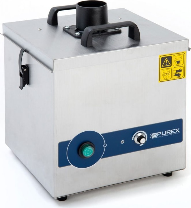 Purex FumeCube - Dual Outlet with Two Stainless Steel Arm Kits (072160-2), LED, Adjustable airflow