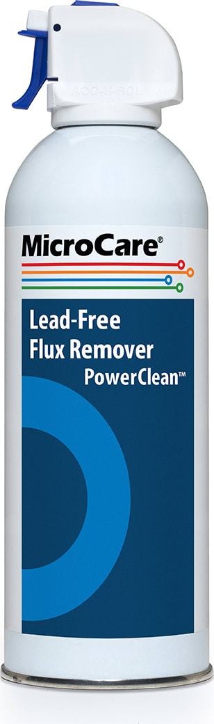 MicroCare MCC-PW210A - Lead Free Flux Remover, Power Clean (10.5 oz Aerosol)