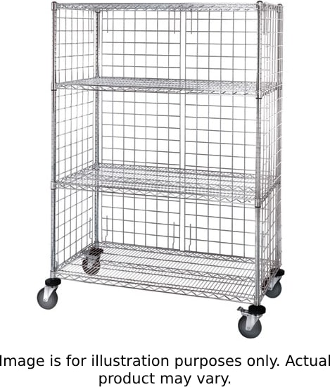 Quantum Storage Systems M2460C46E - Enclosure Cart, 24'W x 60'L x 69'H