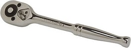 Crescent RD08BKN - Ratcheting Socket Wrench, 1/4', Full Polish Chrome Finish