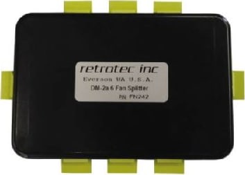 Retrotec FN242 DM-2A, 6-Fan Splitter
