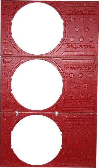 Retrotec PN302 3-Fan Molded Panel Set for 3000 Fans