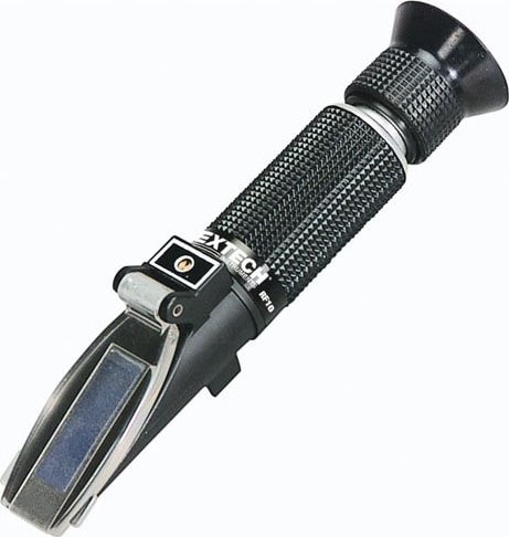 Extech RF10 Refractometers / BRIX - Style: Hand-Held, Measured Solution: Brix, Temperature Compensation: Yes