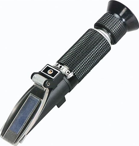Extech RF16 Refractometers / BRIX - Style: Hand-Held, Measured Solution: Brix, Temperature Compensation: Yes