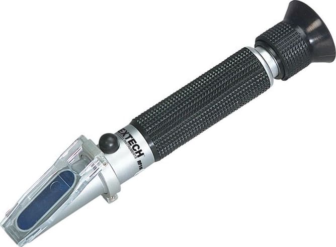 Extech RF18 Refractometers / BRIX - Style: Hand-Held, Measured Solution: Brix, Temperature Compensation: Yes