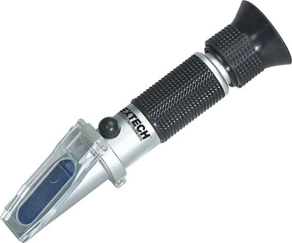Extech RF41 Refractometers / BRIX - Style: Hand-Held, Measured Solution: Propylene Glycol, Temperature Compensation: Yes