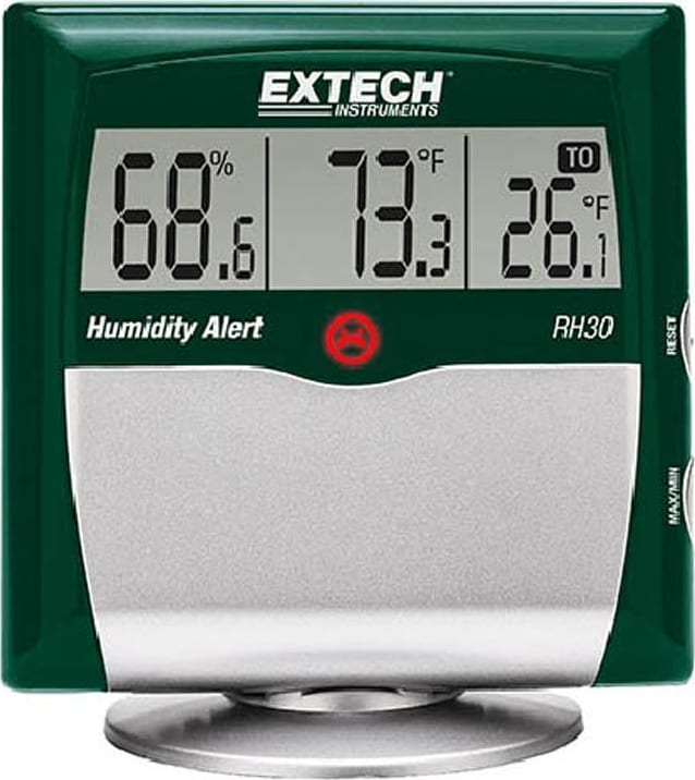 Extech RH30 Humidity Meters - Style (Humidity Meters): Portable, Measured Media: Air, Sensor Location: Internal