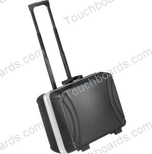 B&W rhino-Black-M HDPE Robust Aluminium Framed ABS Tool Case with Interior Dimensions