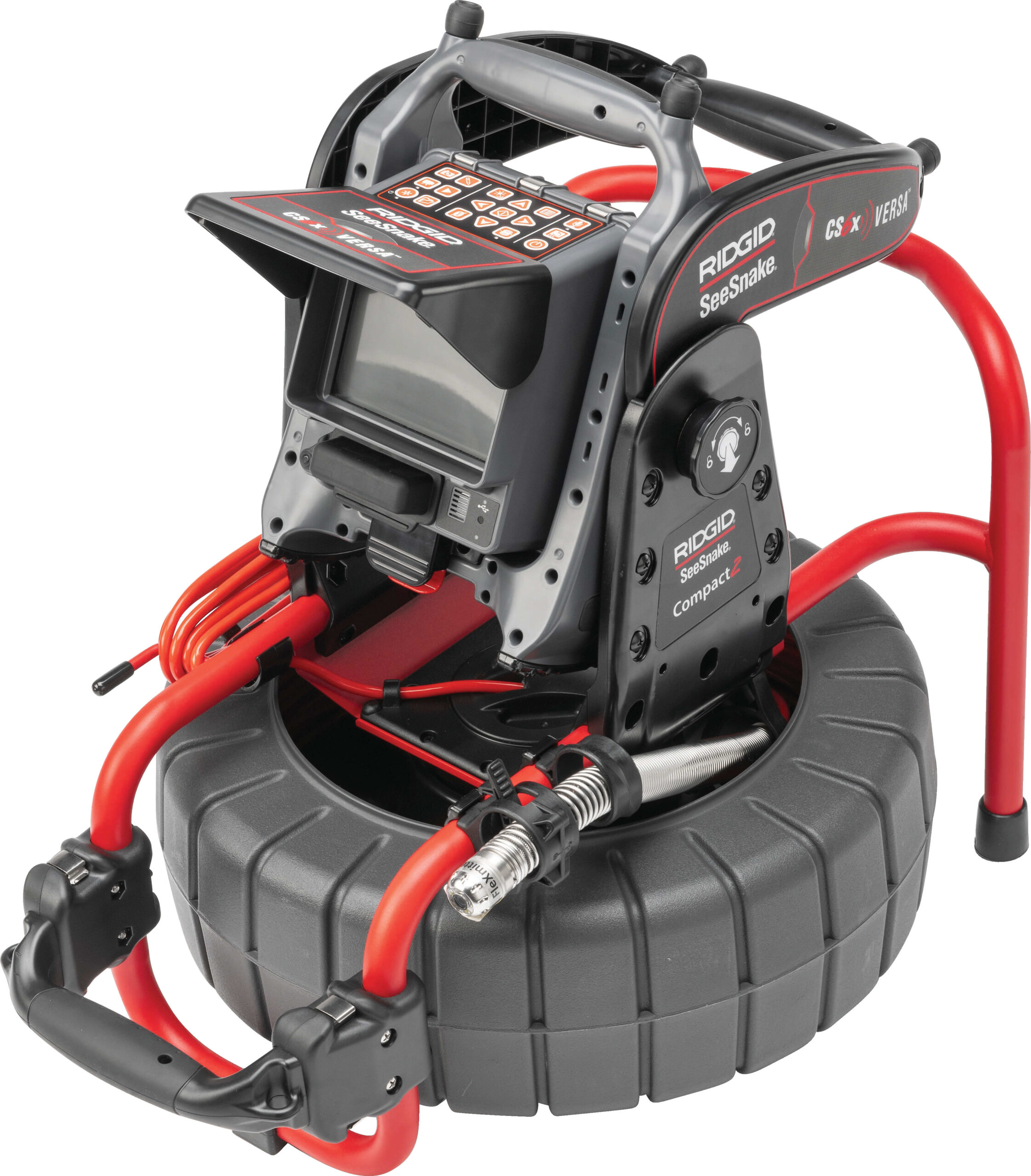 RIDGID COMPACT2 SYSTEM 1 - SeeSnake Compact2 Camera System with CS6x Versa Monitor (Catalog Number: 65098)