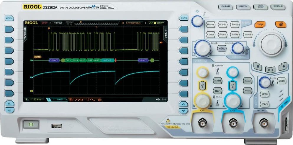 Rigol DS2072A-DEMO Digital Oscilloscopes - Bandwidth: 70 Mhz, Channels: 2, Sampling Rate: 2 GS/S