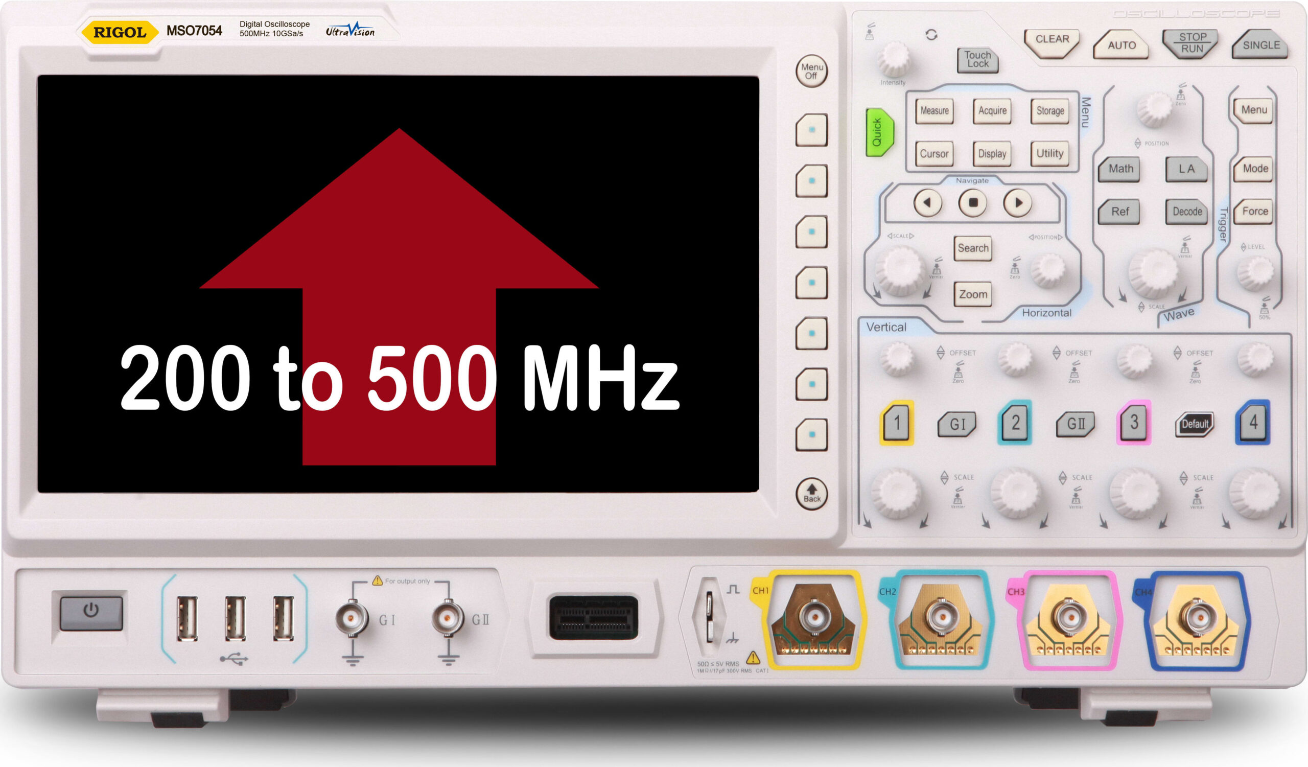 Rigol DS7000-BW2T5 - DS7024/MSO7024 Bandwidth Upgrade from 200 to 500 MHz