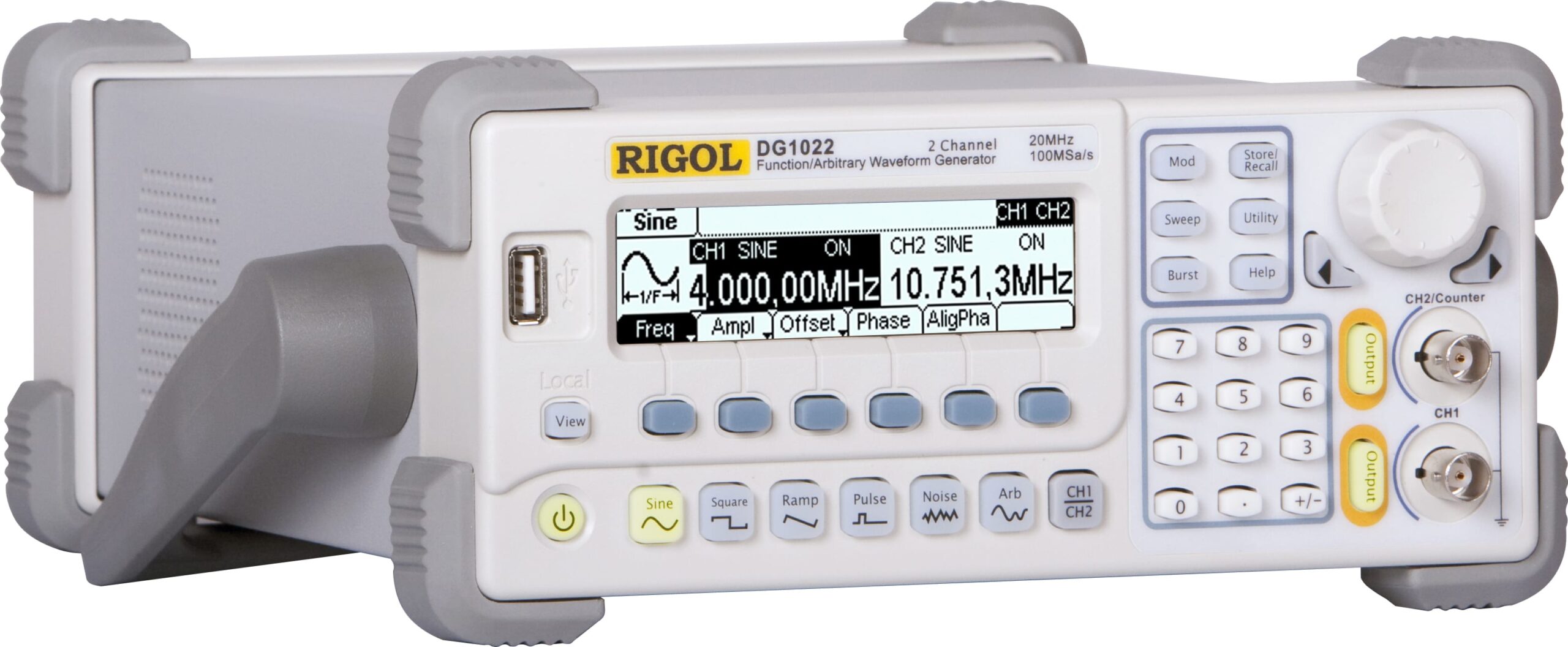 Rigol DG1022 20MHz Function Arbitrary Waveform Generator