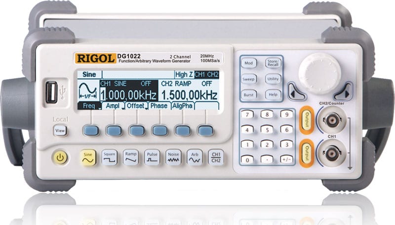 Rigol DG1022A 25MHz Function / Arbitrary Waveform Generator