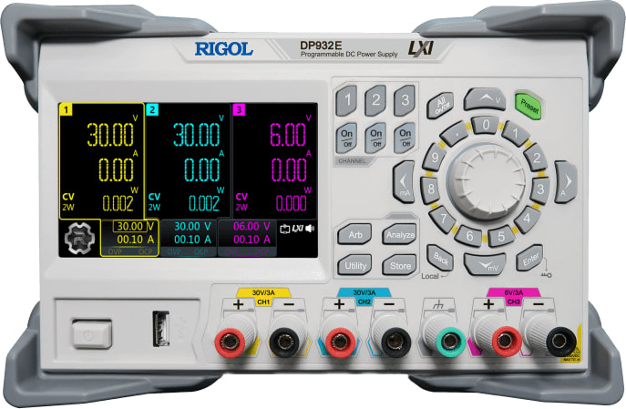 Rigol DP932E - Three Channel Programmable DC Power Supply