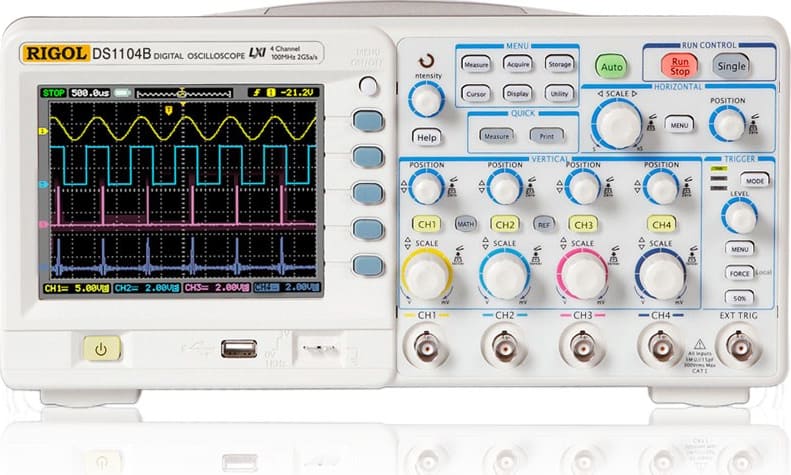Rigol DS1104B 100 MHz Digital Oscilloscope 4 Channel