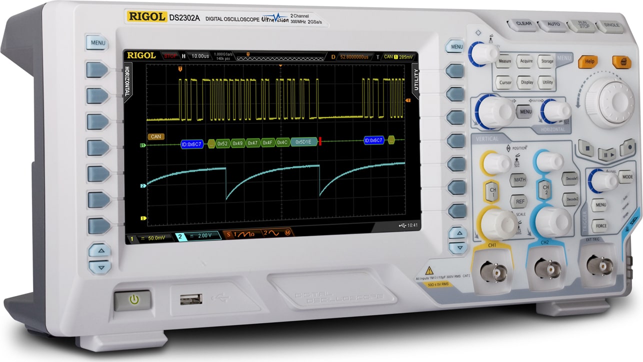 Rigol DS2302A-DEMO 300 MHz, 2 Channel Oscilloscope