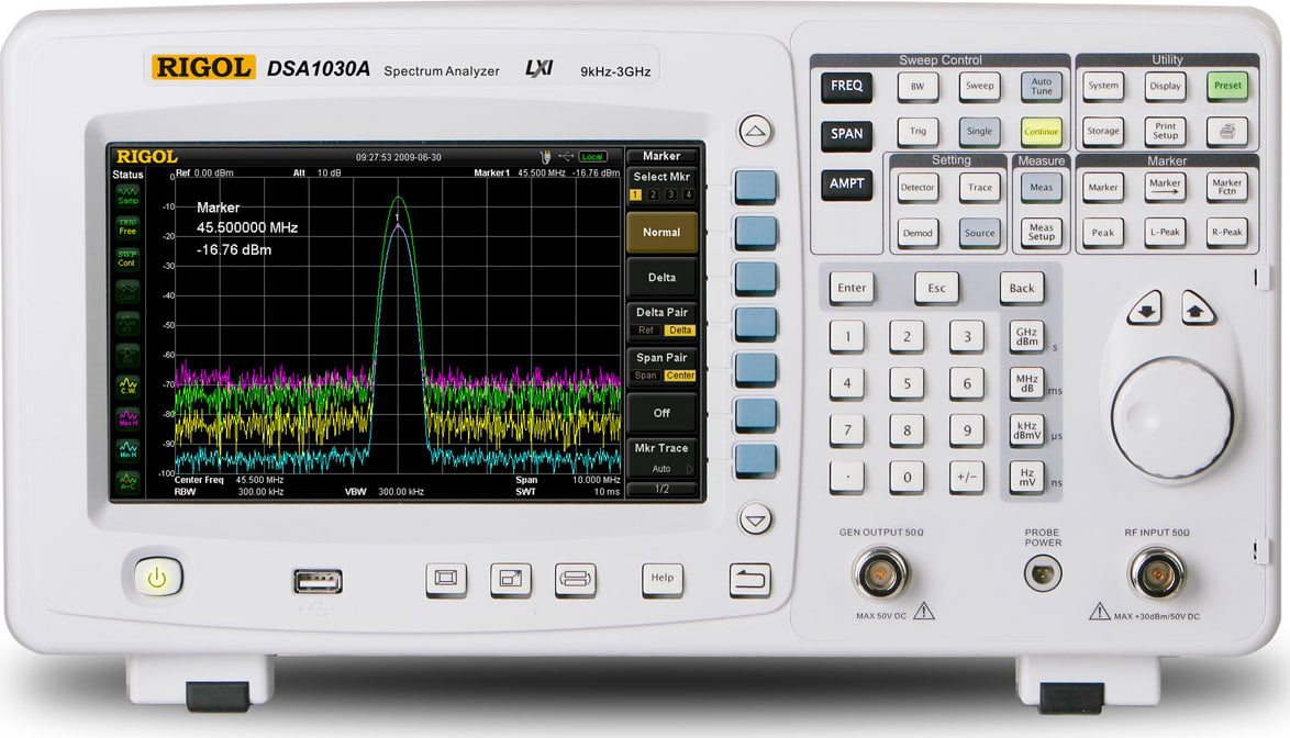 Rigol DSA1030A-TG 9kHz - 3GHz Performance Spectrum Analyzer