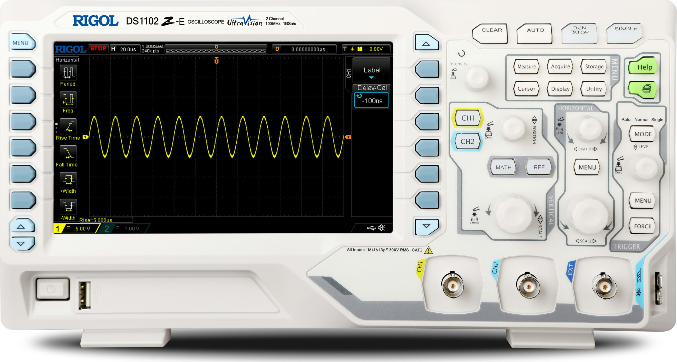 Rigol DS1102Z-E - Two Channel / 100 MHz Digital Oscilloscope