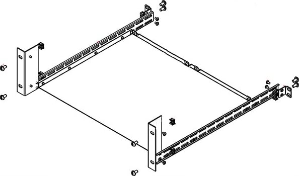 Rigol RM-2-DP800 Rack Mount Kit for DP800 series Power Supplies