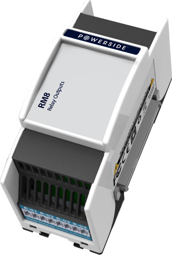 Powerside RM8 - PQube 3 and PQube 3e Relay Extension Module