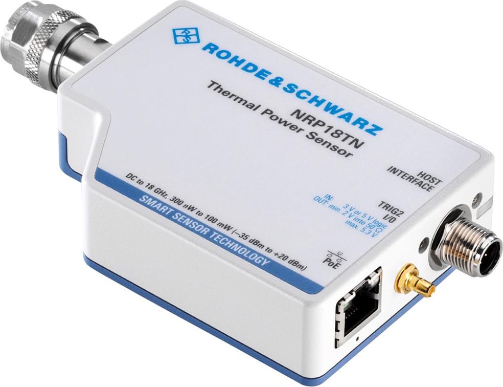 Rohde and Schwarz NRP18TN - Thermal Power Sensor (DC to 18 GHz), LAN Model