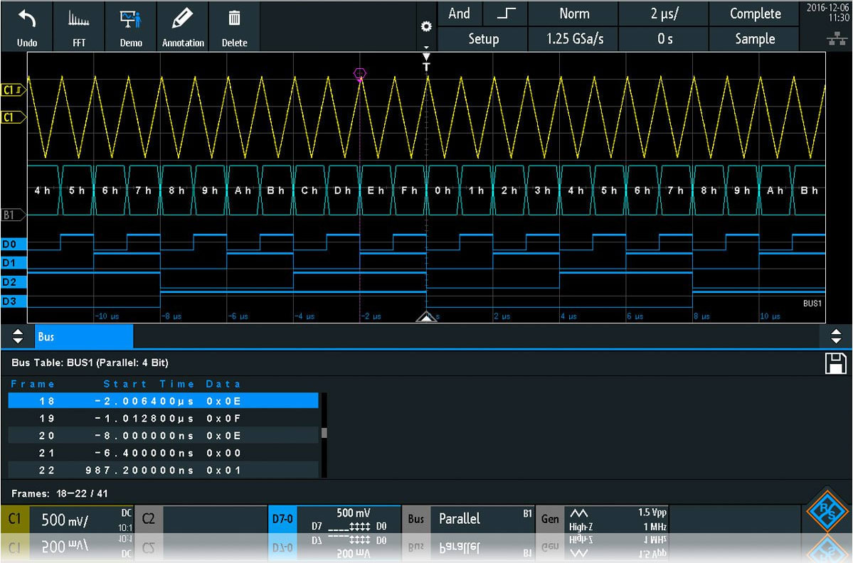 Rohde and Schwarz RTB-B1 - Mixed Signal Option for RTB2000 Oscilloscopes