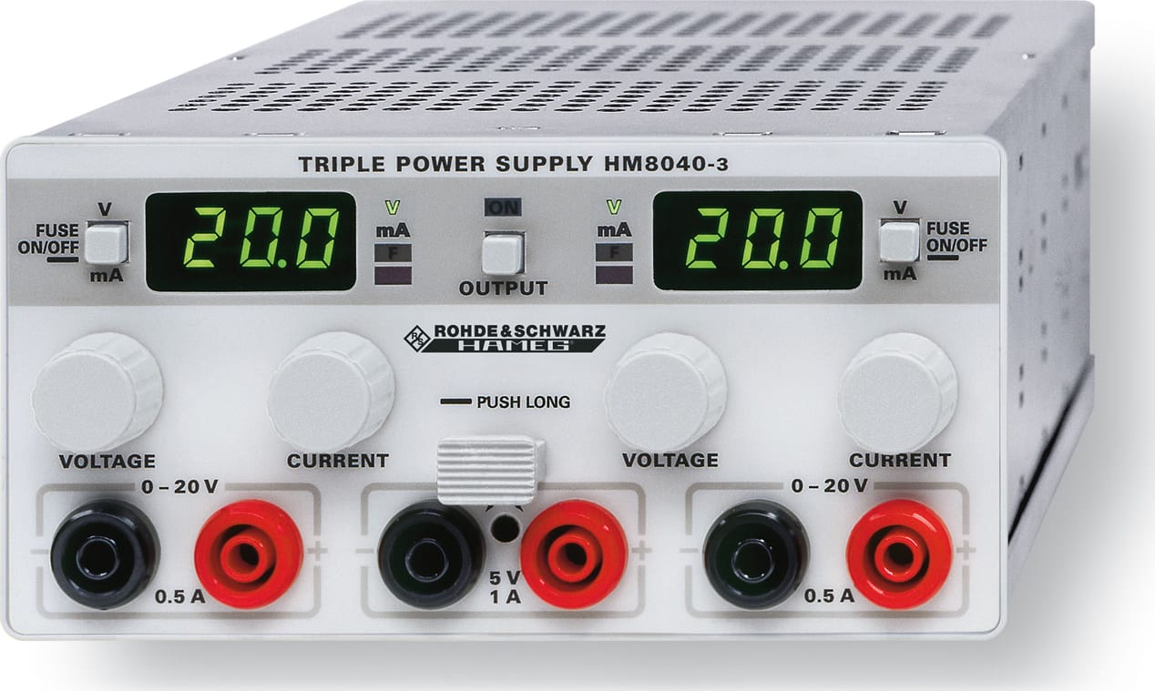 Rohde & Schwarz HM8040-3 Triple Power Supply Unit