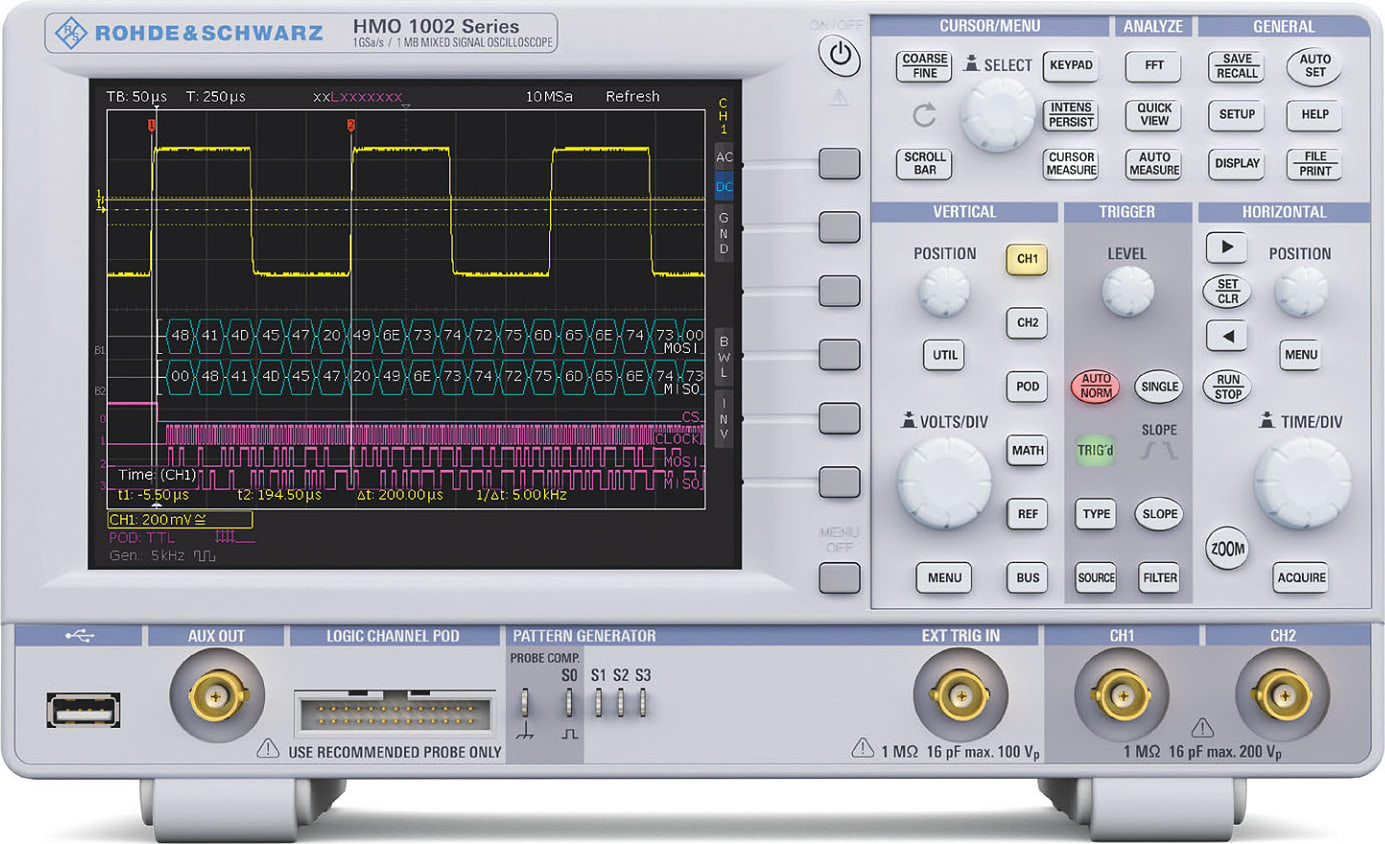 Rohde & Schwarz HMO Max! - Digital Oscilloscope Package
