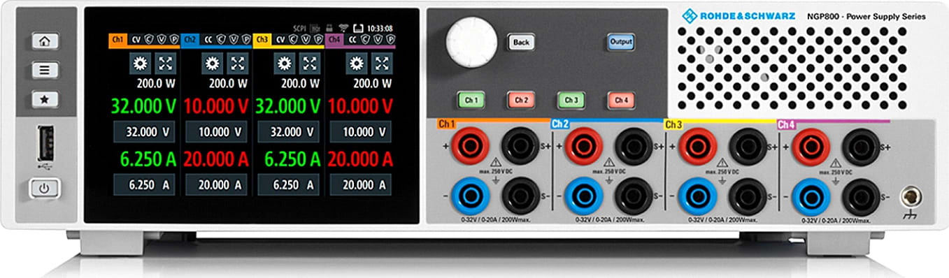 Rohde & Schwarz NGP824COMA - Power Supply Package (Catalog 5601.4007P99)