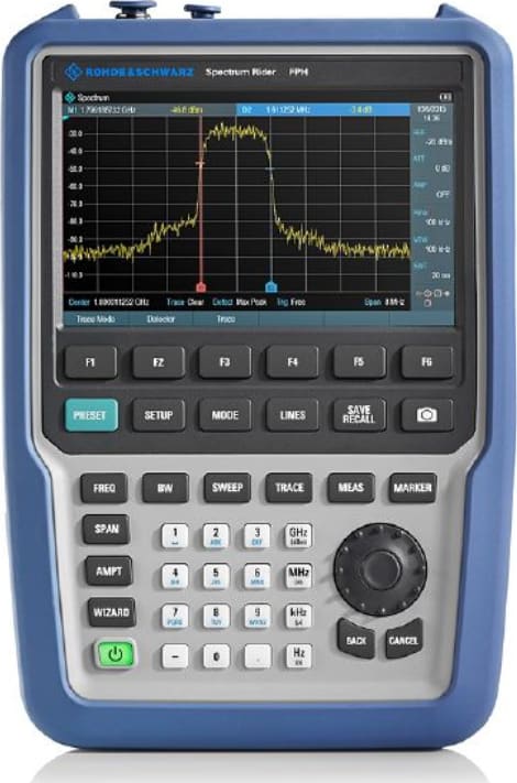 Rohde & Schwarz FPH-INH4 - Handheld Spectrum Analyzer Package - 5KHz to 4 GHz (Catalog 1321.1111P61)