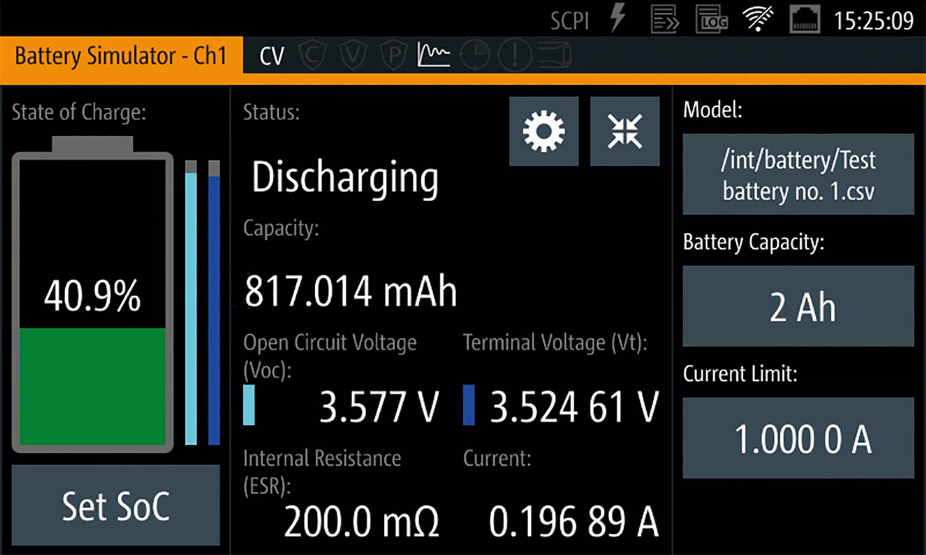 Rohde and Schwarz NGM-K106 - Battery Simulation Option