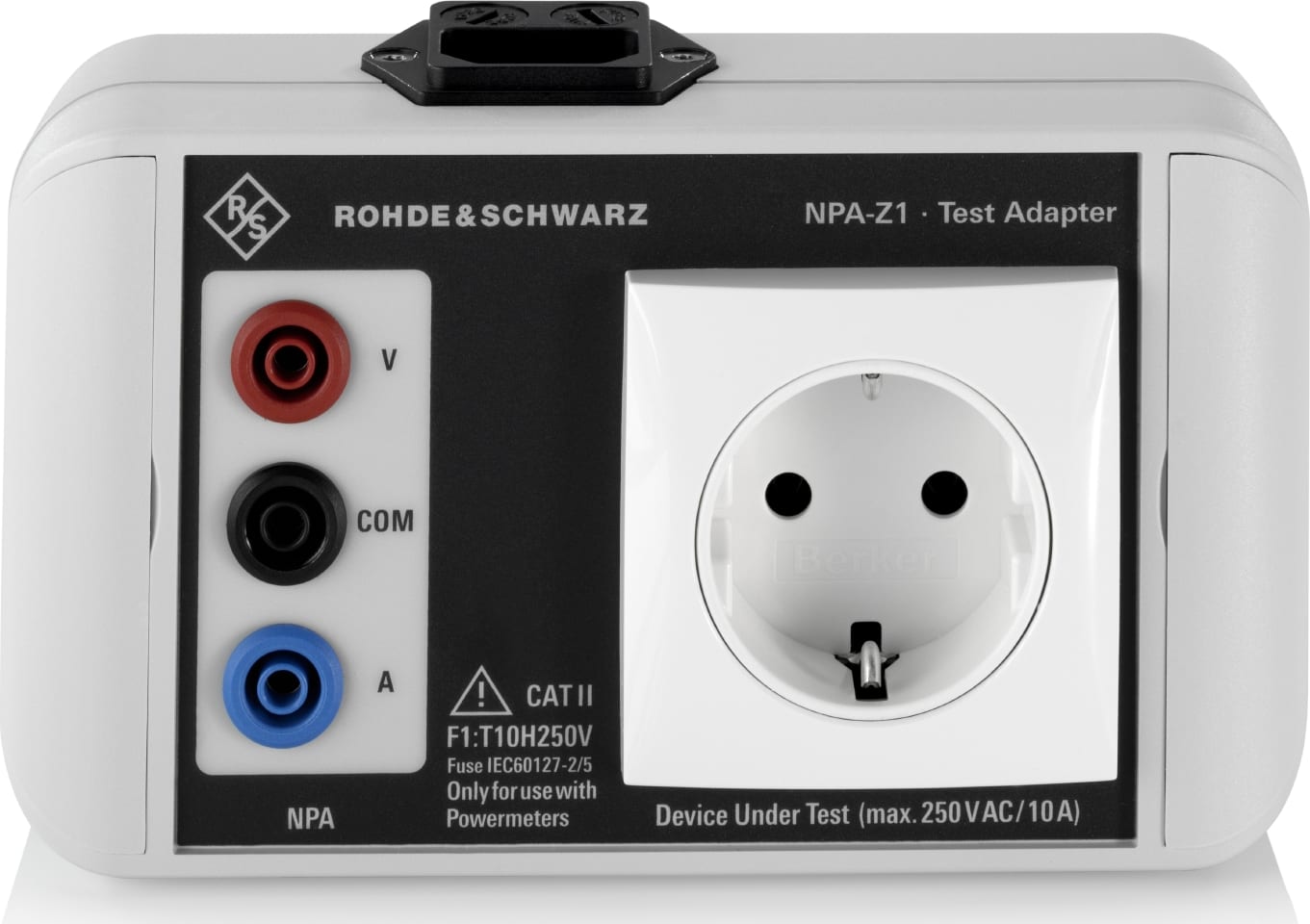 Rohde & Schwarz NPA-Z1 - Power Analyzer Test Adapter (EU socket)