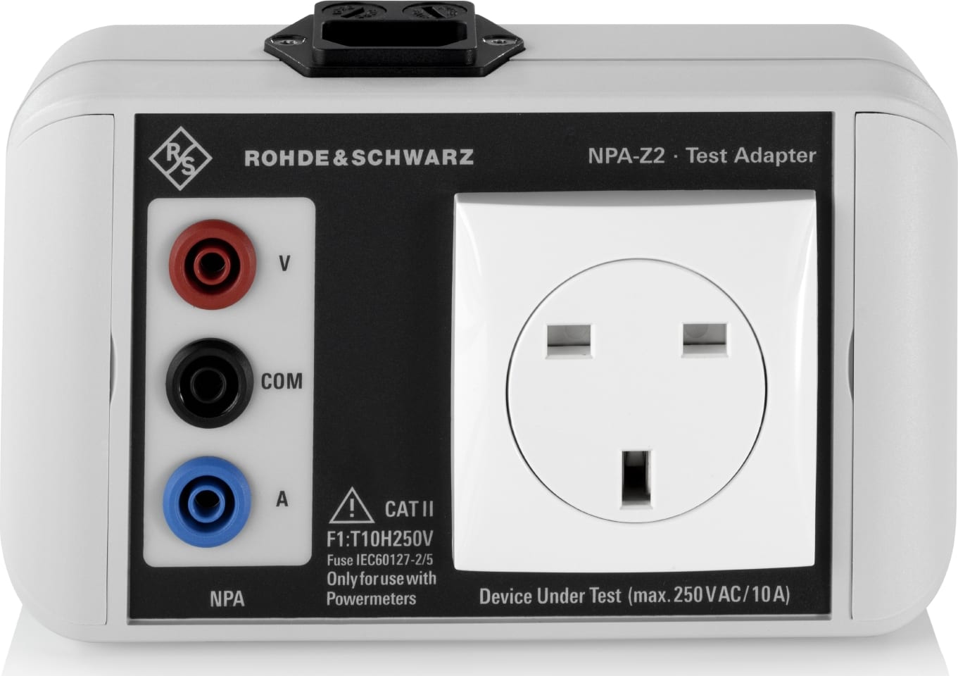 Rohde & Schwarz NPA-Z2 - Power Analyzer Test Adapter (UK Socket)