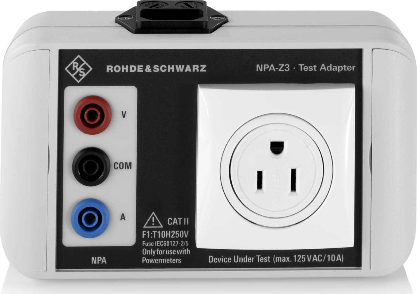 Rohde & Schwarz NPA-Z3 - Power Analyzer Test Adapter (US Socket)