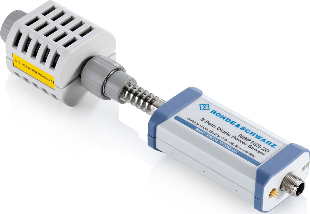 Rohde and Schwarz NRP18S-20 - High Power Three-Path Diode Power Sensor (10MHz to 18GHz, -50 dBm to +42 dBm)