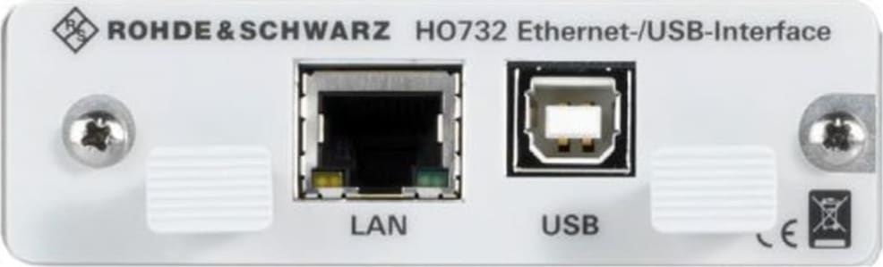 Rohde & Schwarz HO732 - Dual Interface Ethernet / USB