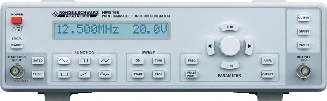 Rohde & Schwarz HM8150 12.5 MHz Arbitrary Function Generator