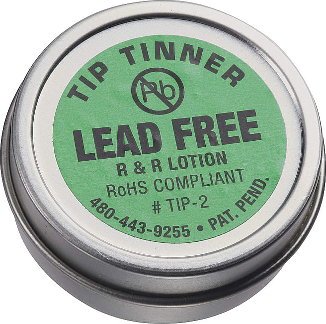 R&R Lotion TIP-2 - IC Tip Tinner, Lead-Free, Halogen-Free, ESD Safe, 1-1/2oz