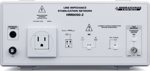 Rohde & Schwarz HM6050-2US - Line Impedance Stabilization Network