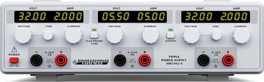 Rohde & Schwarz HM7042-5 - Triple Power Supply Unit