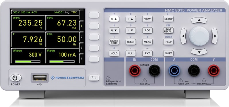 Rohde and Schwarz HMC8015-G - Power Analyzer with GPIB