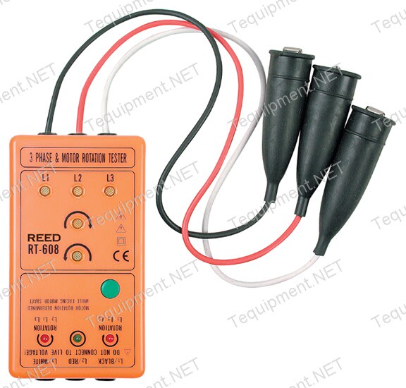 Reed RT-608 3-Phase & Motor Rotation Tester