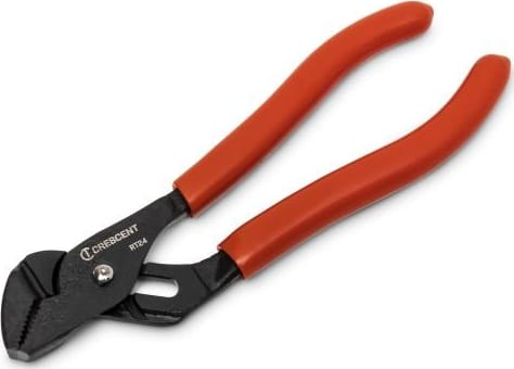 Crescent RT24CVS-05 - Tongue and Groove Plier, Mini, 4.5', Straight Jaw, Dipped Handle, Alloy Steel