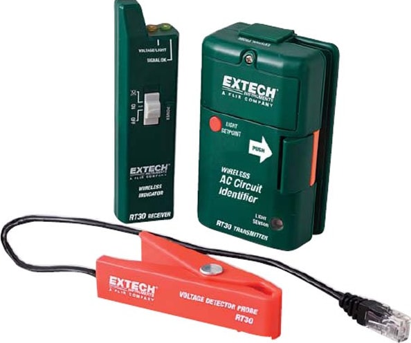 Extech RT30 Wire Tracers - Type of Alarm: Visual, Clamp-on Attachment: Yes,