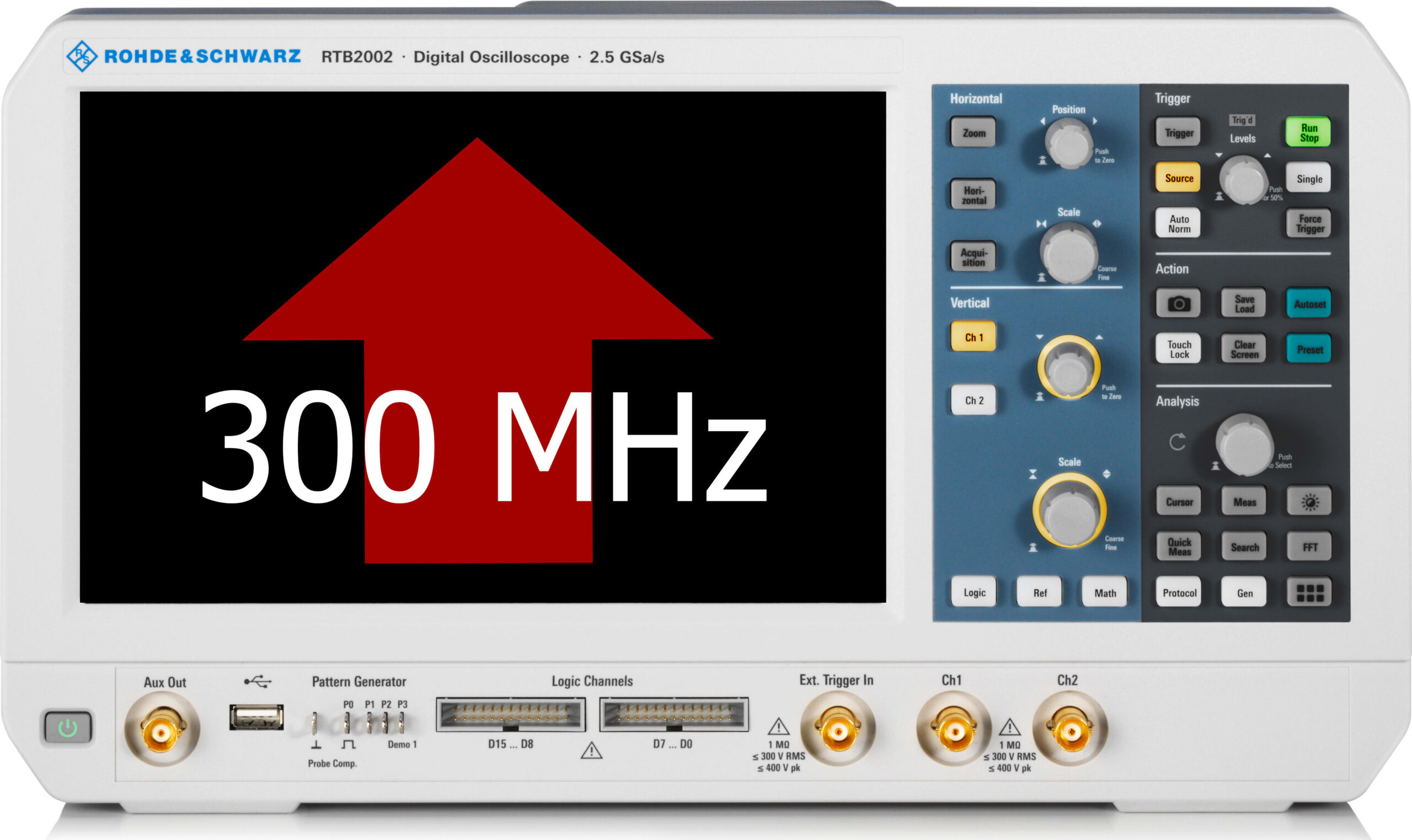 Rohde and Schwarz RTB-B223 - 300 MHz Bandwidth Upgrade for the R&S RTB2002