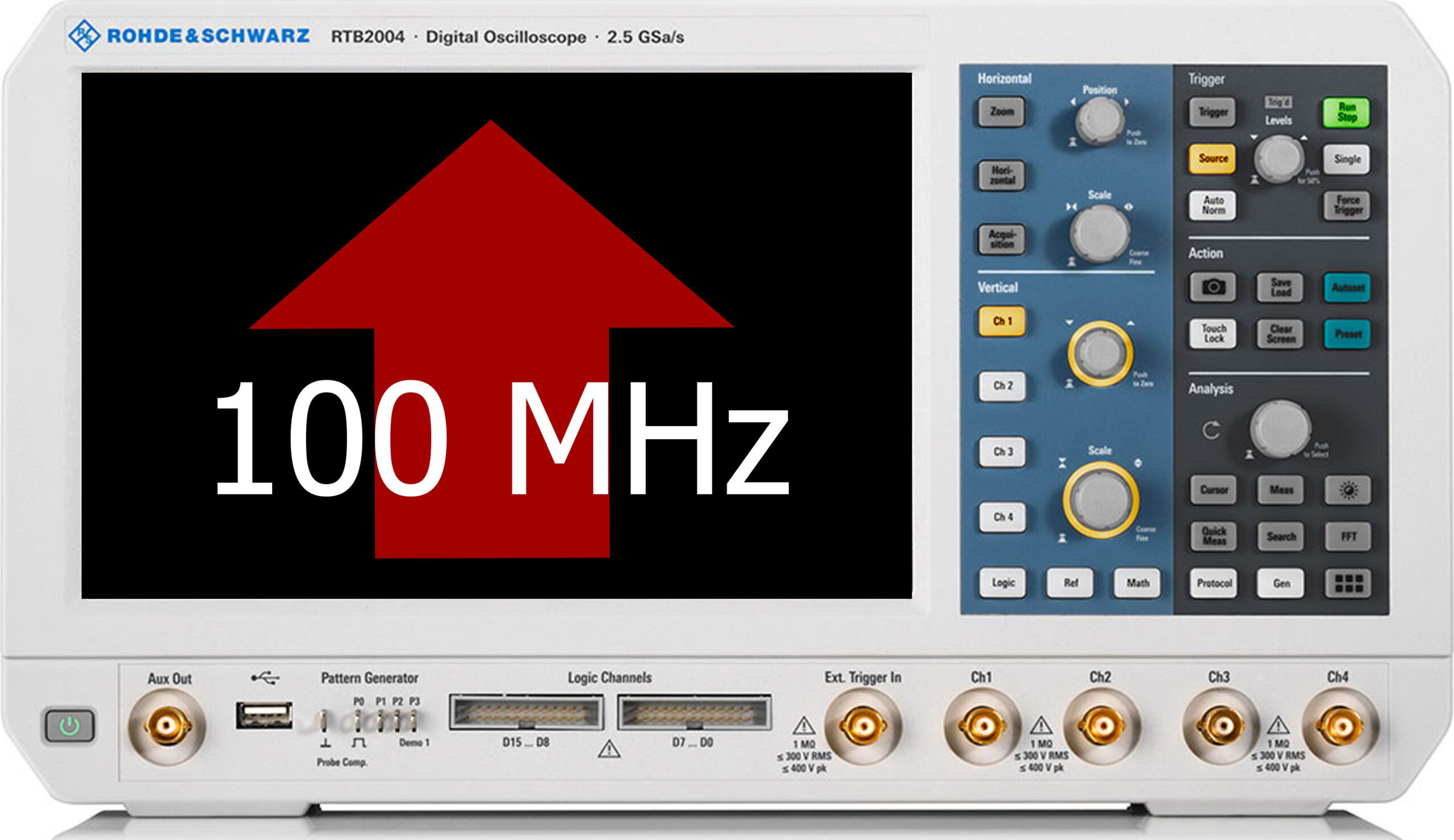Rohde and Schwarz RTB-B241 - 100 MHz Bandwidth Upgrade for the R&S RTB2004