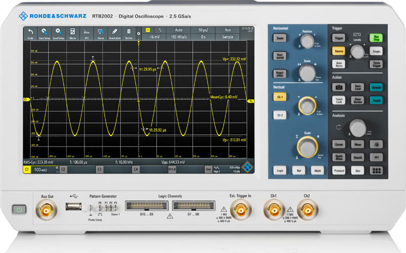 Rohde & Schwarz RTB-BNDL - Rtb2004 Oscilloscope 4 Channels